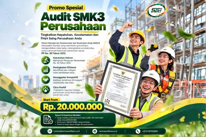 Promo Special Audit SMK3 Perusahaan